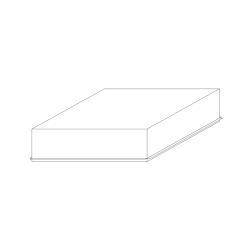 Blank Return Air Can with PG 20&quot; x 10&quot; x 4&quot; (Sealed)