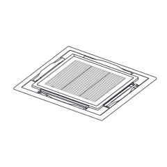 Ceiling Cassette Grille Panel