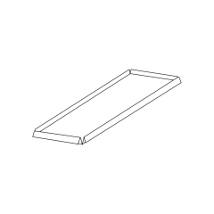 10&quot; x 3-1/4&quot; Wallstack End Cap