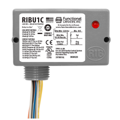 Enclosed Relay SPDT, 10A, 10-30V/120Vac