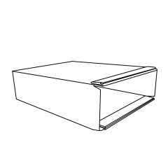 10&quot; x 3-1/4&quot; Wallstack 3&#039;