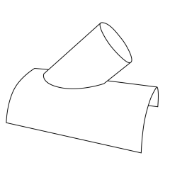 6&quot; 45° Saddle Tap