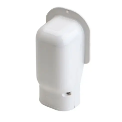 Rectorseal® Slimduct 140 Line Set Cover Wall Inlet 5-1/2&quot; (White)