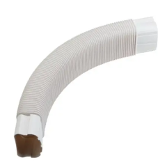 Rectorseal® Slimduct 140 Line Set Cover Flexible Elbow 5-1/2&quot; (White) 