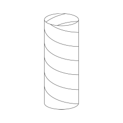 7&quot; Spiral Pipe 10&#039;