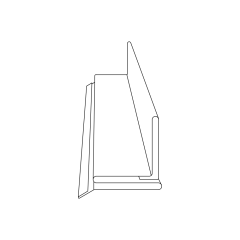 1&quot; Standing S-Cleat 10&#039;