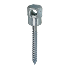 Wood Rod Hanger, Horizontal, 2-1/2 in. L, 3/8 in. 