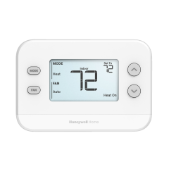 Honeywell® FocusPRO® Non-Programmable Thermostat 1H/1C, 24Vac/3Vdc (2 AA)