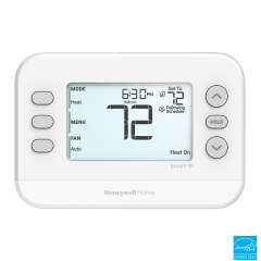 Honeywell® FocusPRO® S200 7/5+1+1/5+2 Day Programmable Smart Thermostat with Wi-Fi 2H/2C (3H/2C HP), 24Vac