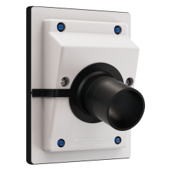 Retrofit Titan Outlet™ Line Set Wall Outlet, 2.38&quot; Diameter (White)
