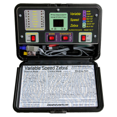 Variable Speed Zebra Diagnostics, Control, and Setup-Up System