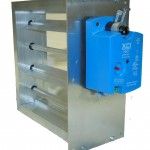 Rectangular Supply Air Damper 8&quot; x 12&quot;