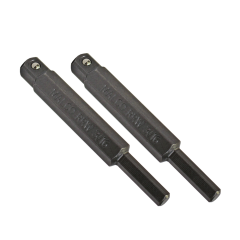 Malco® Hex Key Ratchet Wrench Insert 1/4&quot; Shank x 3/16&quot; Hex Key (2pk)