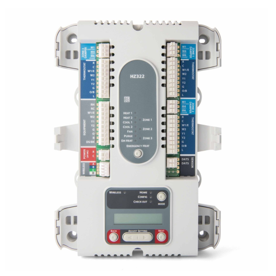 Honeywell Home TrueZONE® HZ322 3-Zone Panel (2H/2C Conventional