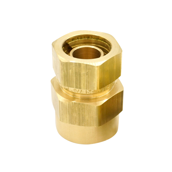 Dahl 5/8” OD Compression X 5/8” OD Compression Brass Straight Valve – Lead-Free, Made In Canada